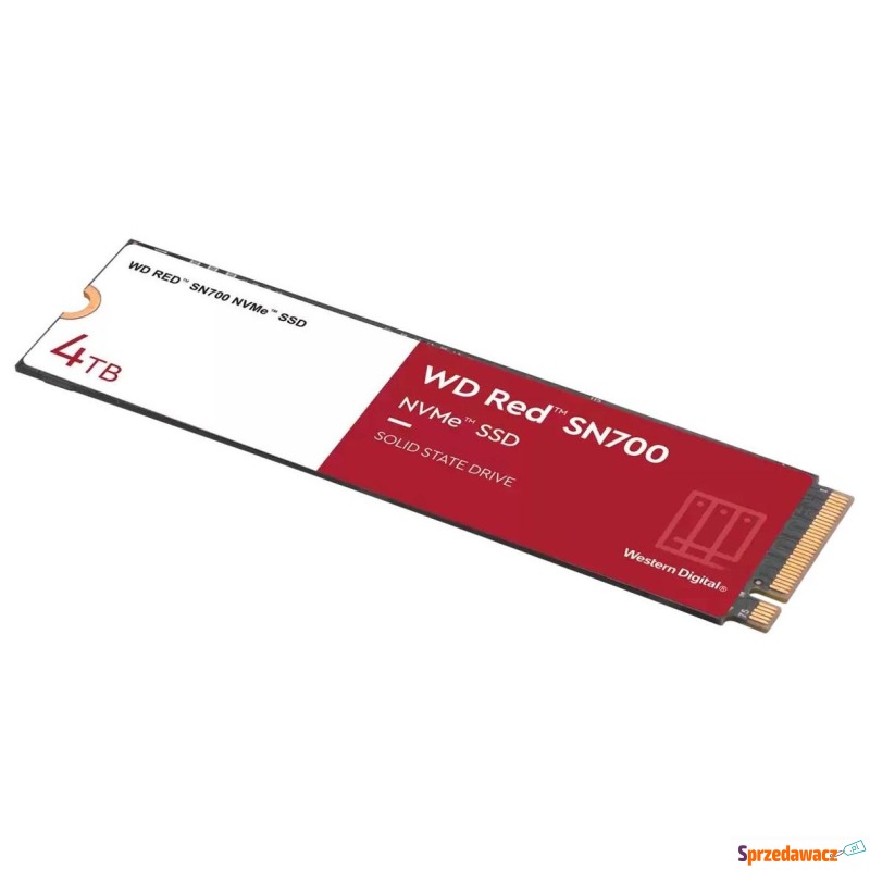 WD Red SN700 SSD M.2 Pcie NVMe 4TB - Dyski twarde - Rzeszów