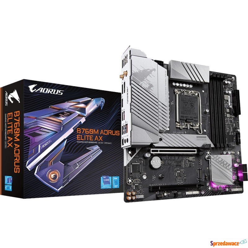 Gigabyte B760M AORUS ELITE AX - Płyty główne - Gdynia