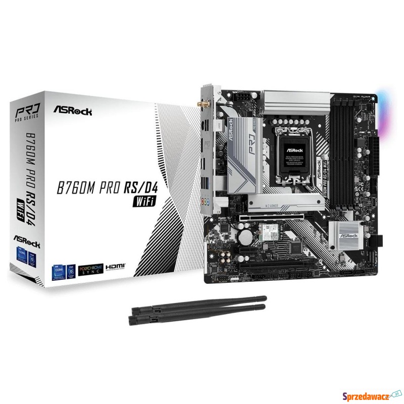 ASRock B760M Pro RS/D4 WiFi - Płyty główne - Sopot