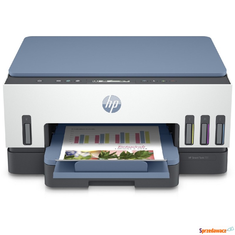 Kolorowa HP Smart Tank 725 Kolor Duplex USB WiFi - Drukarki - Gdynia