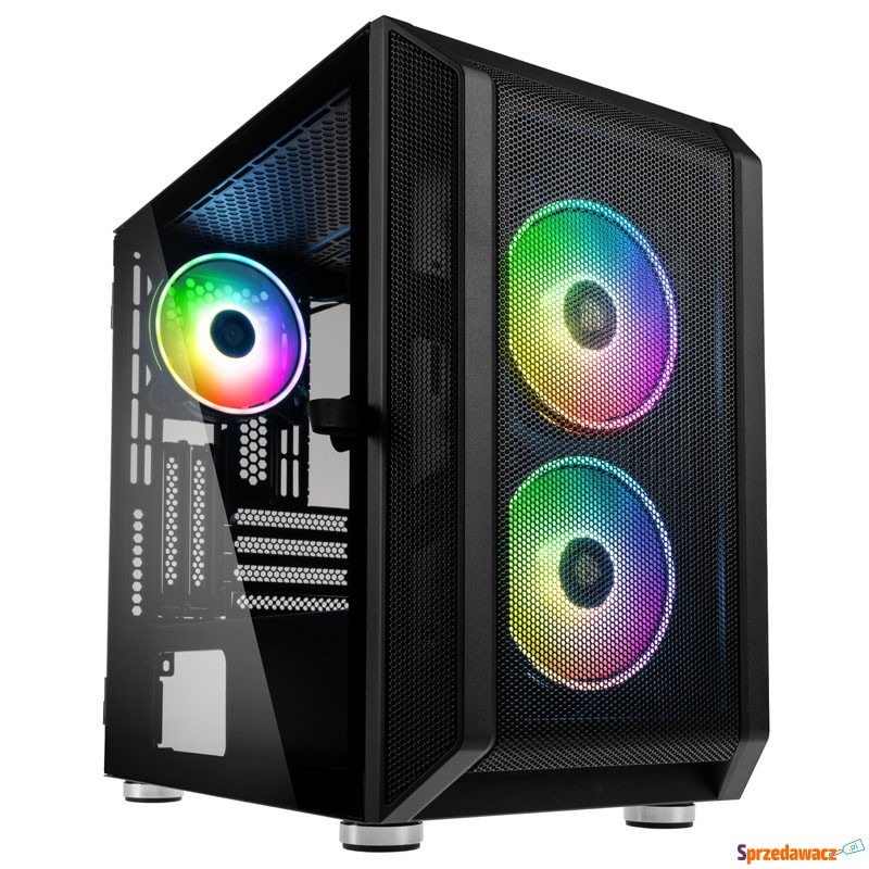 Kolink Citadel Mesh RGB Micro-ATX czarna - Obudowy - Staszów