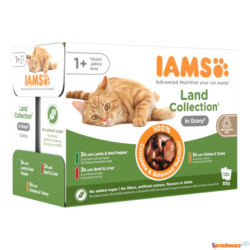 IAMS Delights Adult Mięsne smaki - Mięsne smaki... - Karmy dla kotów - Radom