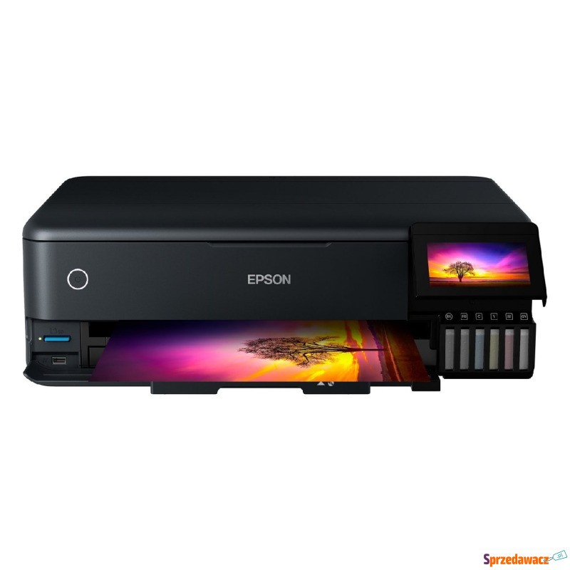 Kolorowa Epson EcoTank L8180 - Drukarki - Opole