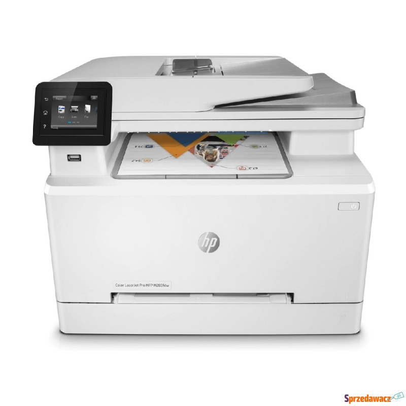 Kolorowa HP Color LaserJet Pro MFP M283fdw Duplex... - Drukarki - Busko-Zdrój