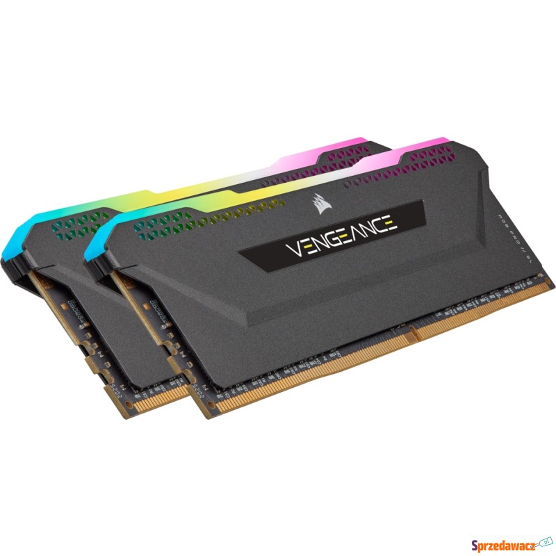 Corsair Vengeance RGB Pro SL Black 32GB [2x16GB... - Pamieć RAM - Szczecinek