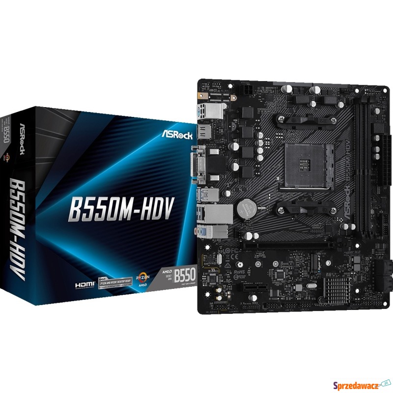 ASRock B550M-HDV - Płyty główne - Ostrowiec Świętokrzyski