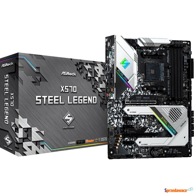 ASRock X570 Steel Legend - Płyty główne - Jarosław