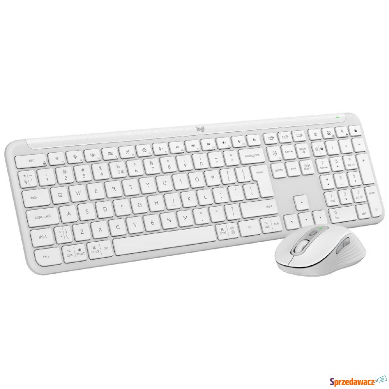 Logitech Signature Slim MK950 Biały - Zestawy - Białystok