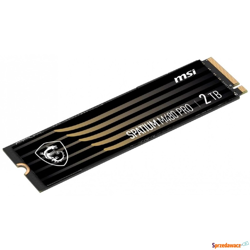 MSI Spatium M480 Pro M.2 Pci-e NVMe 2TB - Dyski twarde - Elbląg