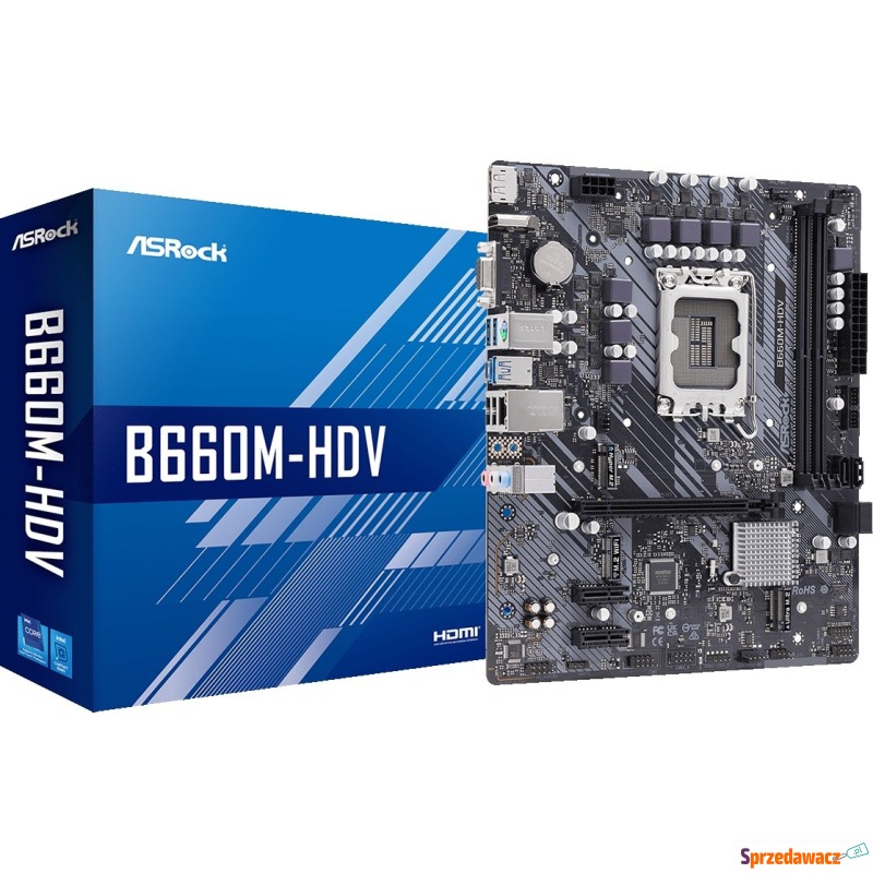 ASRock B660M-HDV - Płyty główne - Elbląg