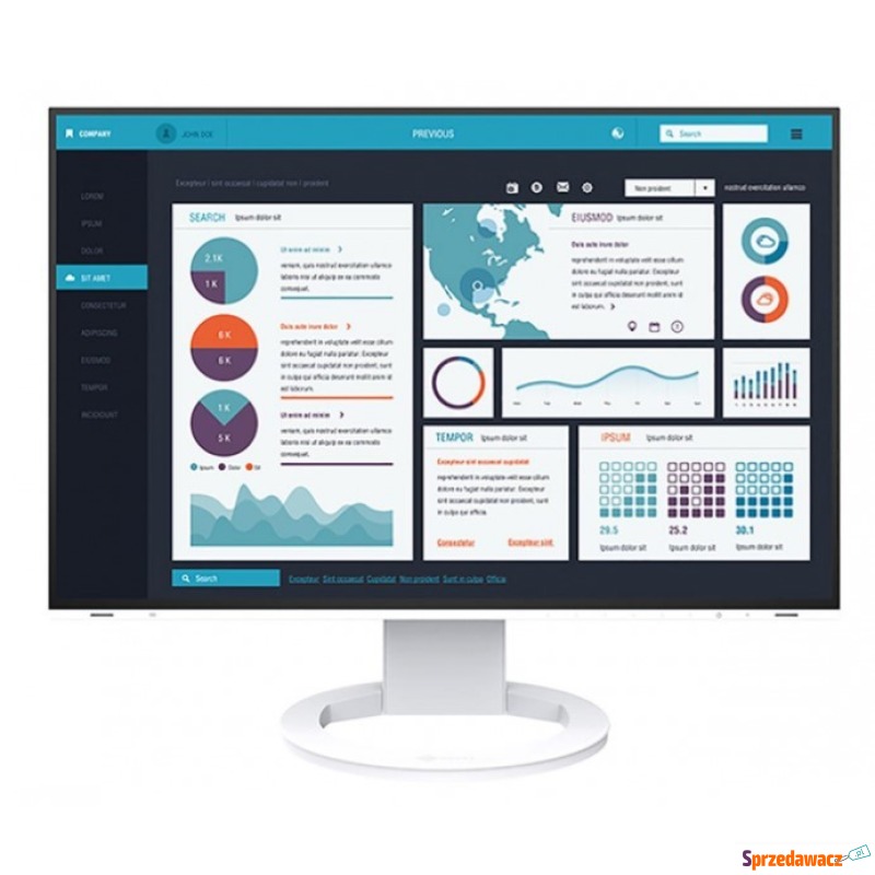 Eizo FlexScan EV2495-WT- 24,1'' | IPS | WXGA - Monitory LCD i LED - Tarnów