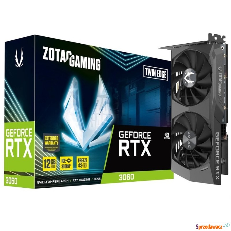 ZOTAC Gaming GeForce RTX 3060 Twin Edge 12GB - Karty graficzne - Suwałki