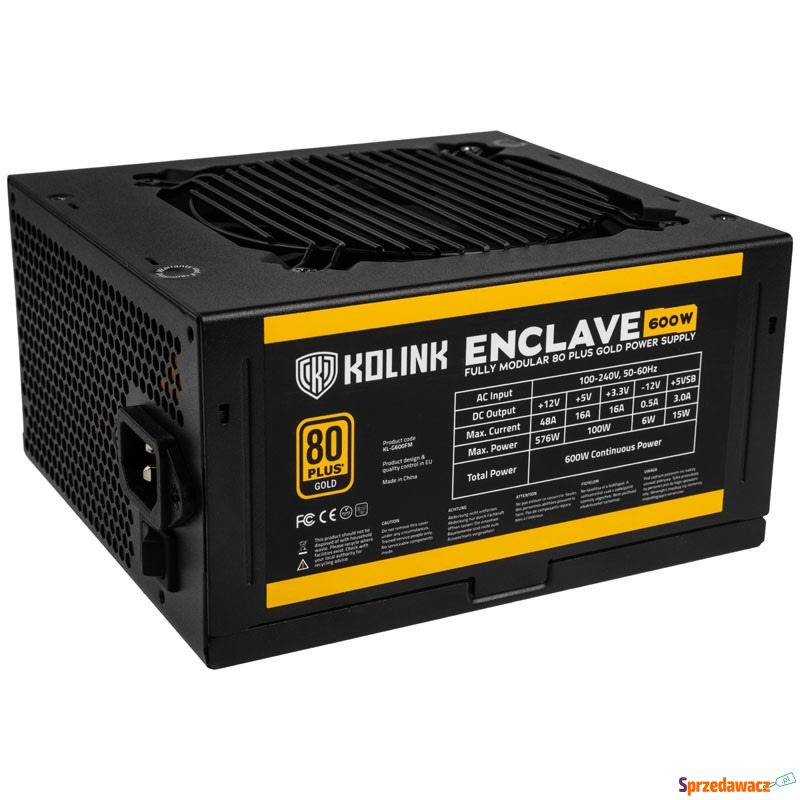 Kolink Enclave - 600W - Zasilacze - Inowrocław