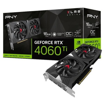 PNY GeForce RTX 4060 Ti VERTO Dual Fan OC 16GB DLSS 3