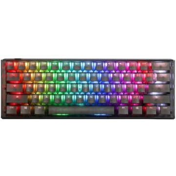 Mini klawiatura gamingowa Ducky One 3 Aura Black, RGB LED - Gateron Baby Kangaroo (US)