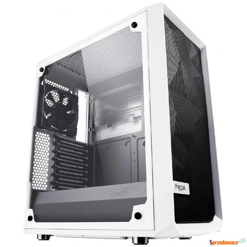 Fractal Design Meshify C Biała Tempered Glass - Obudowy - Radom