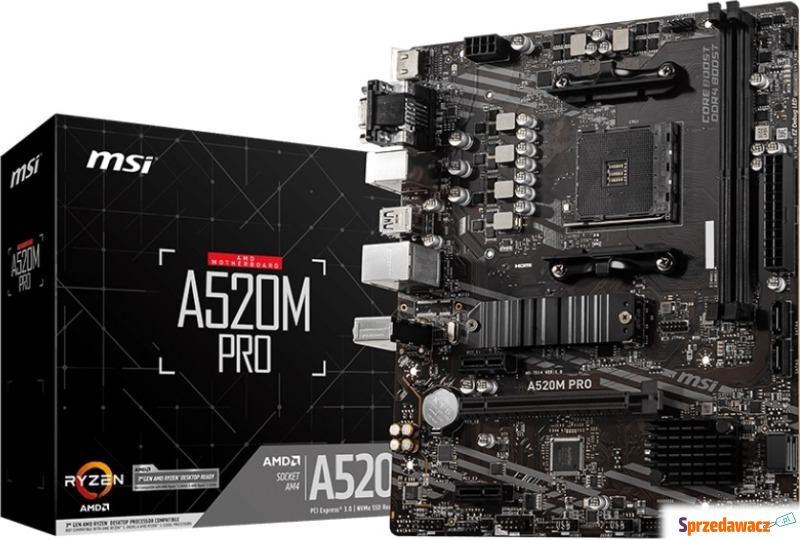 MSI A520M PRO - Płyty główne - Gdańsk