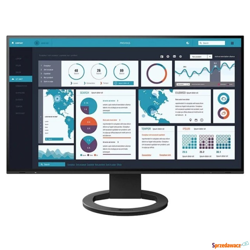 Eizo FlexScan EV2795-BK- 27'' | IPS | QHD - Monitory LCD i LED - Włocławek