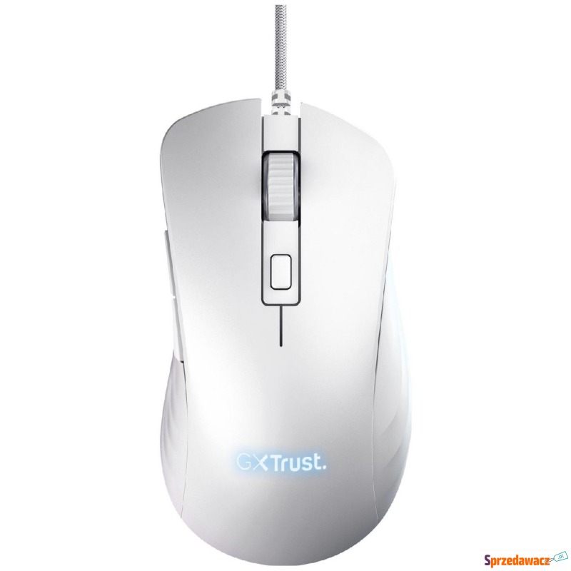 Trust GXT924w Ybar+ Gaming Mouse Biała - Myszki - Gdynia