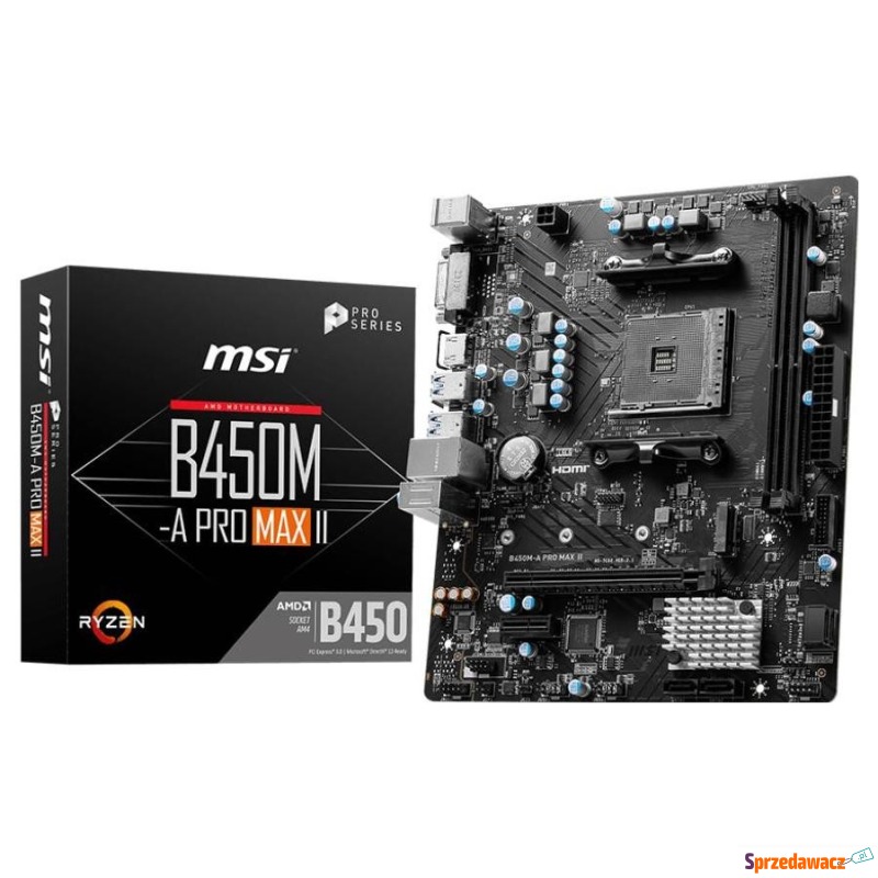 MSI B450M-A PRO MAX II - Płyty główne - Oława