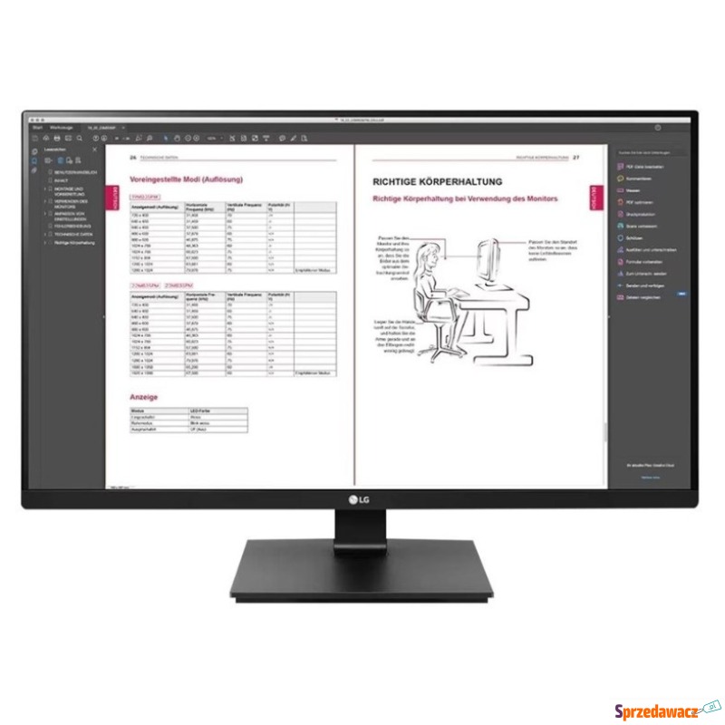 LG 27BN65QP-B - 27'' | IPS | QHD | HDR - Monitory LCD i LED - Wrocław