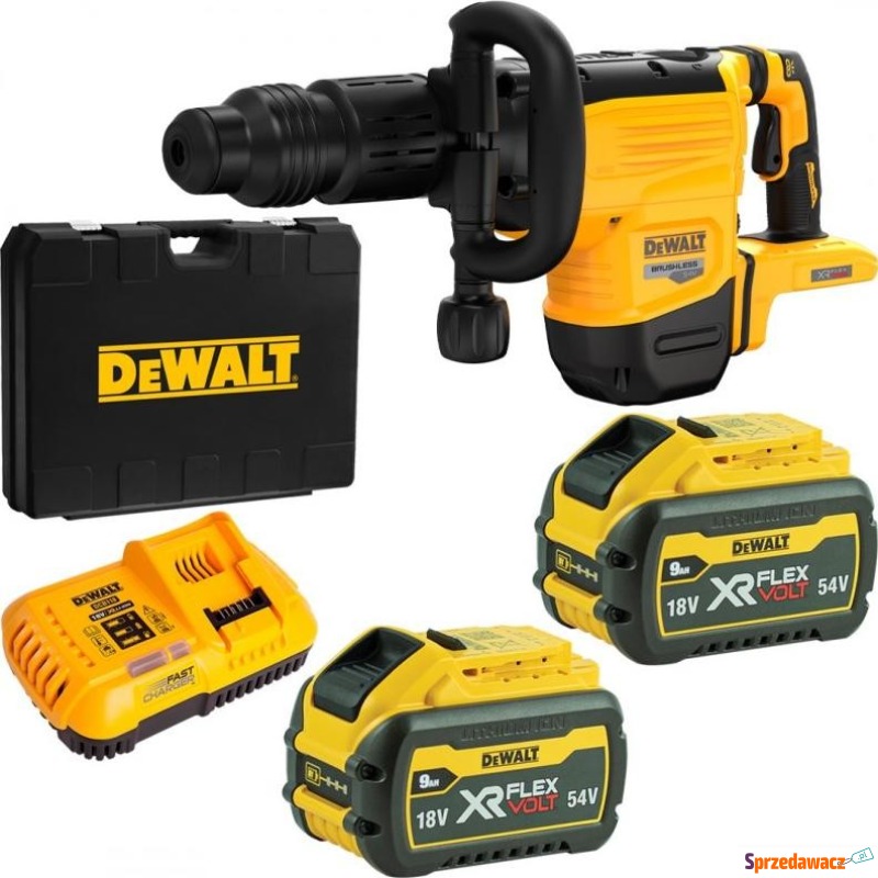 DeWALT DCH892X2 SDS-MAX 10KG 2x 9 Ah XR54V - Wiertarki, młotowiertarki - Gdynia