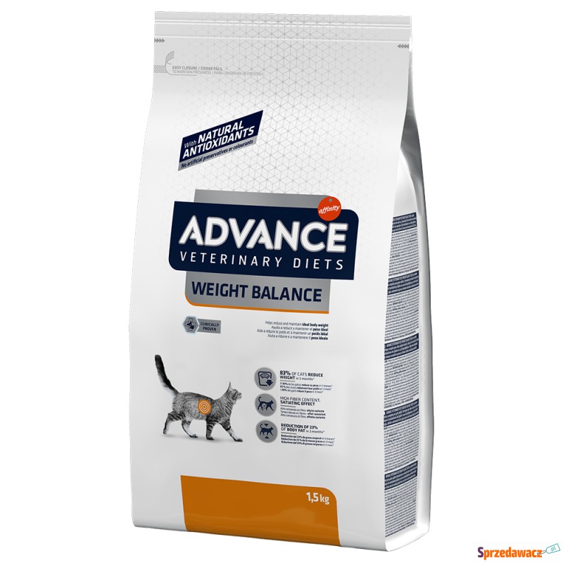 Advance Veterinary Diets Weight Balance - 1,5... - Karmy dla kotów - Gorzów Wielkopolski