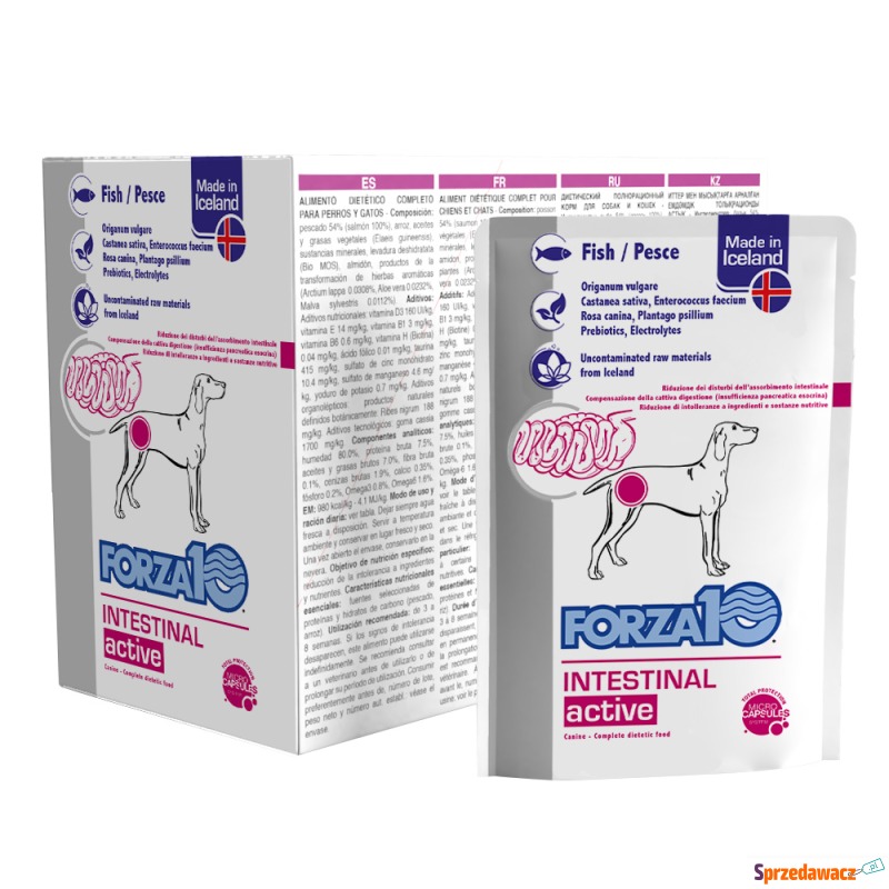 Forza10 Actiwet Intestinal Active, ryba - 12 x... - Karmy dla psów - Radom