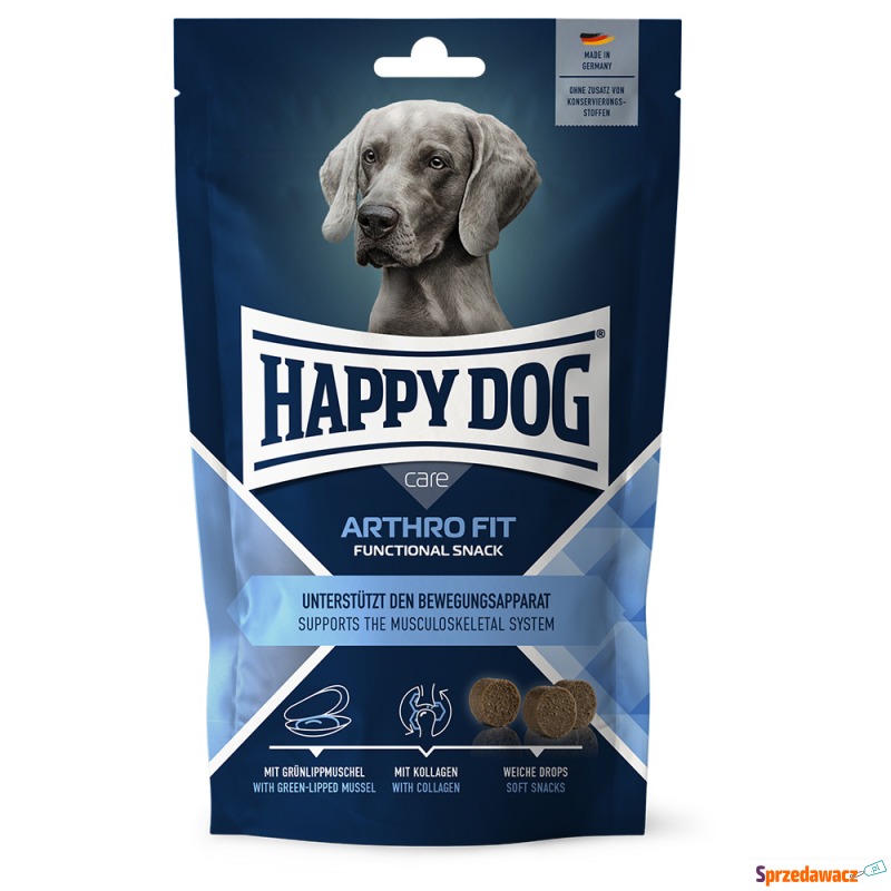 Happy Dog Care Snack - Arthro Fit z łososiem,... - Przysmaki dla psów - Legnica