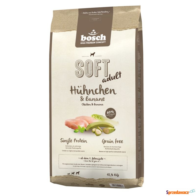 bosch HPC Soft Kurczak & banan - 12,5 kg - Karmy dla psów - Tarnów