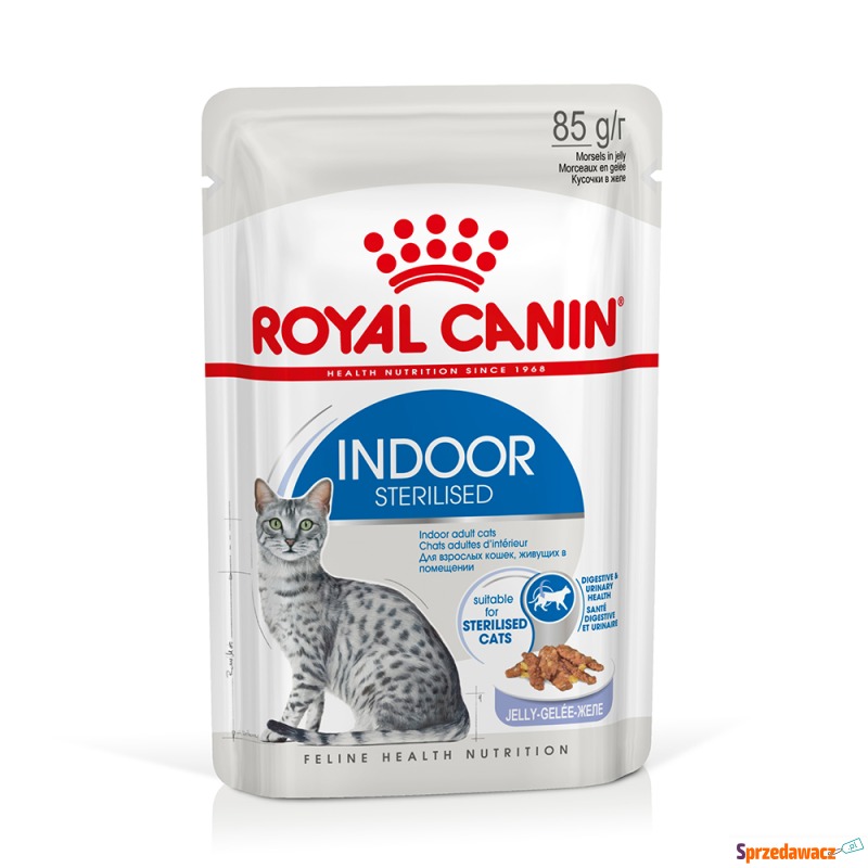 Royal Canin Indoor Sterilised w galarecie - 24... - Karmy dla kotów - Szczecin