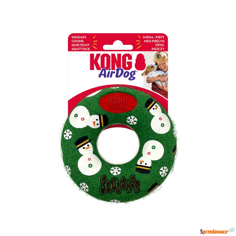 KONG Holiday AirDog® Squeaker, pączek - Ø ok.... - Zabawki dla psów - Przemyśl