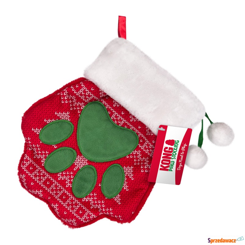 KONG Holiday Stocking Paw - Dł. x szer. x wys.:... - Zabawki dla psów - Głogów