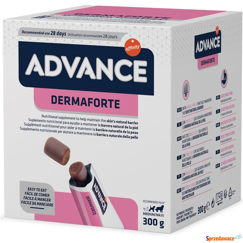 Advance Derma Forte Supplement - 300 g - Akcesoria dla psów - Toruń