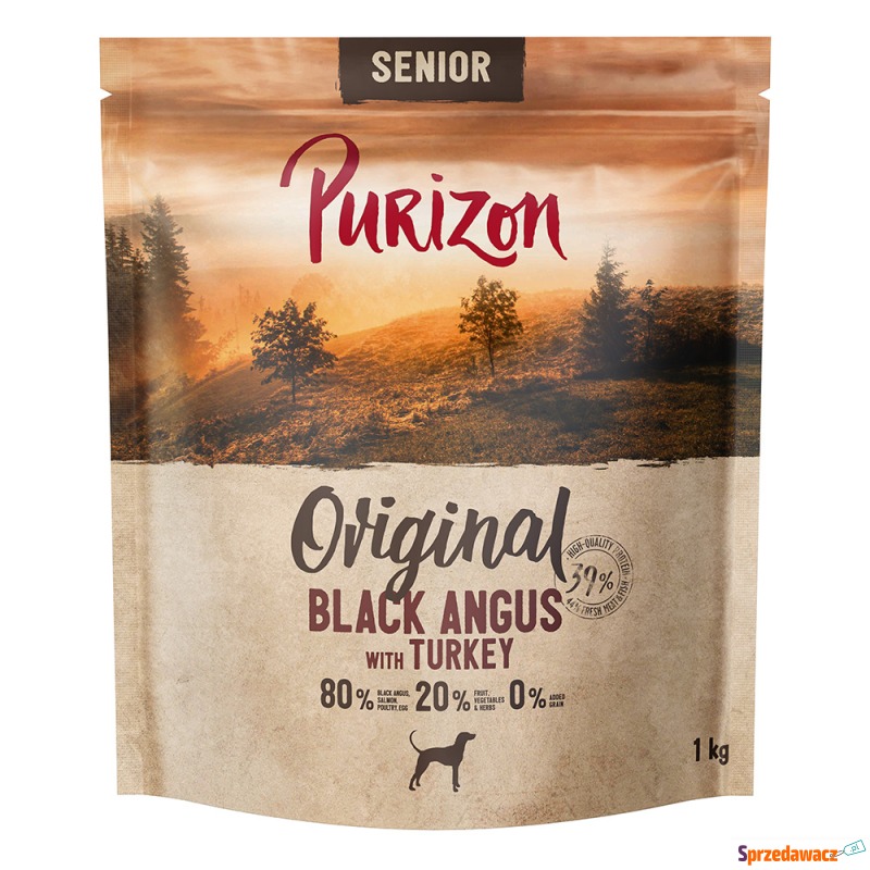 Purizon Senior, wołowina Black Angus i indyk -... - Karmy dla psów - Kutno