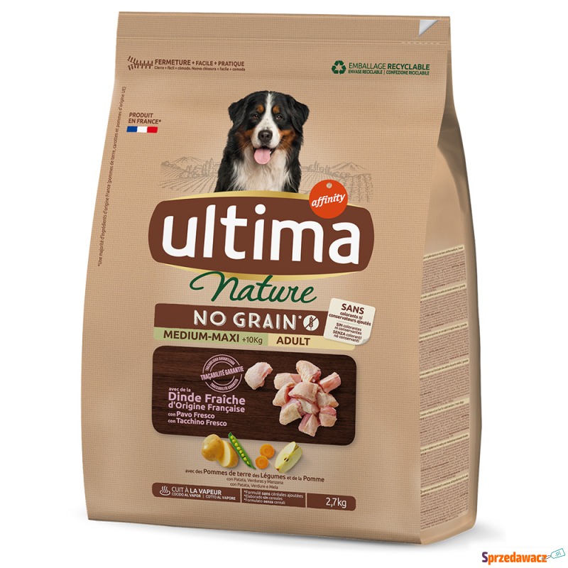 Ultima Nature No Grain Medium / Maxi, indyk -... - Karmy dla psów - Gorzów Wielkopolski