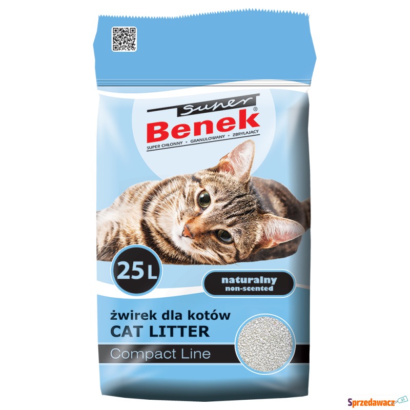 Benek Super Compact Standard żwirek dla kota -... - Żwirki do kuwety - Gościęcin