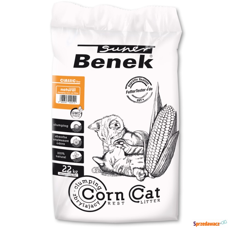 Benek Super CORNCat naturalny żwirek dla kota... - Żwirki do kuwety - Wrocław