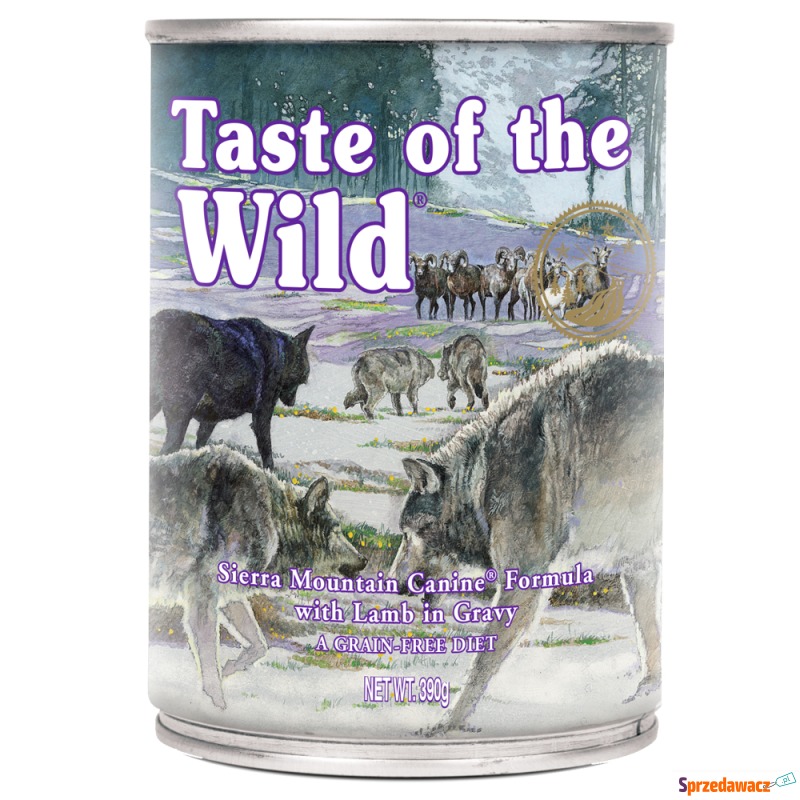 Taste of the Wild Sierra Mountain - 12 x 390 g - Karmy dla psów - Warszawa