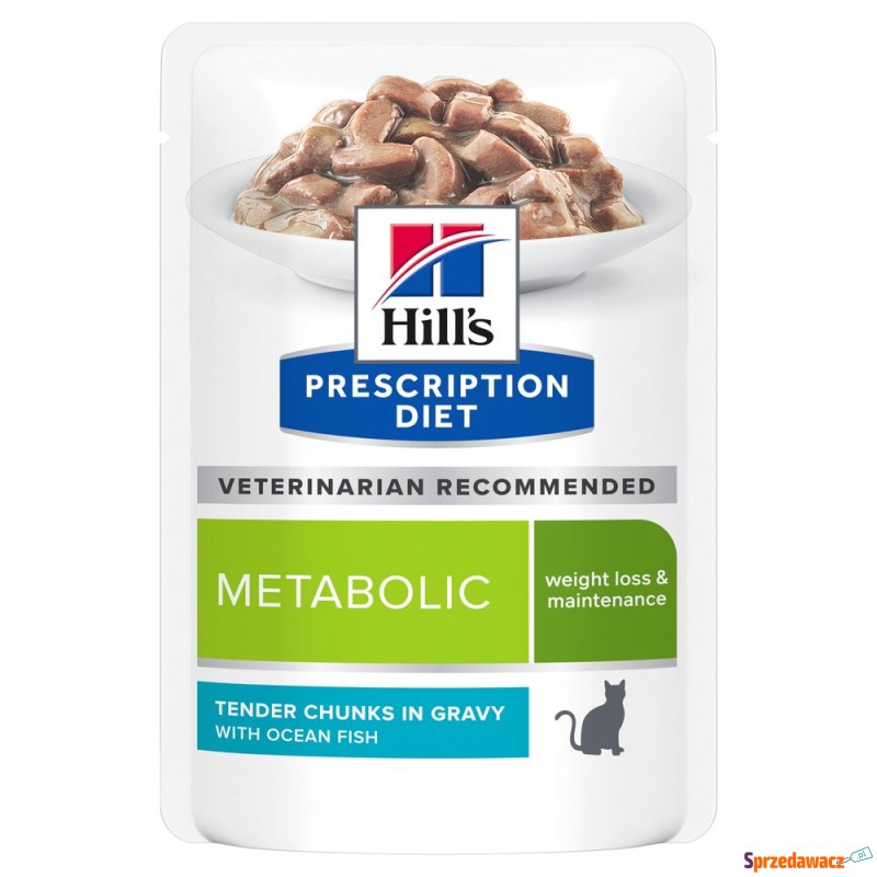 Hill’s Prescription Diet Metabolic, ryby morskie... - Karmy dla kotów - Władysławowo