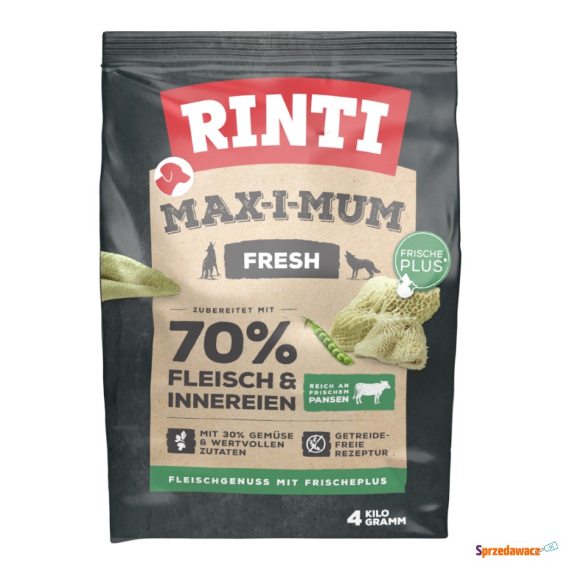 RINTI Max-i-mum, żwacze - 4 kg - Karmy dla psów - Jaworzno