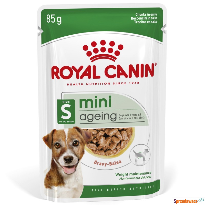 Royal Canin Mini Ageing w sosie - 48 x 85 g - Karmy dla psów - Zamość