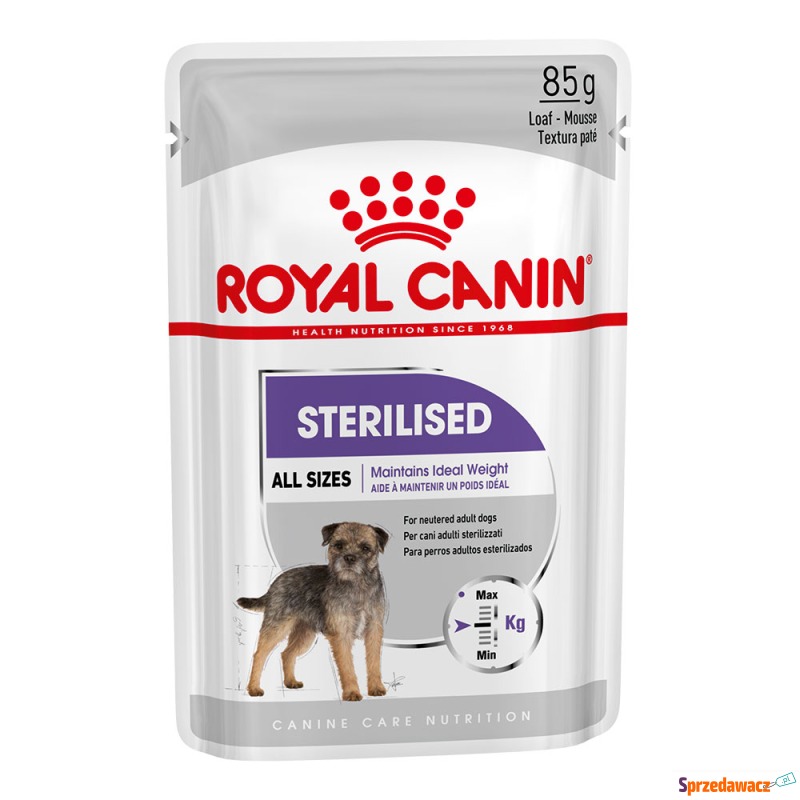 Royal Canin Sterilised, mus - 12 x 85 g - Karmy dla psów - Grudziądz