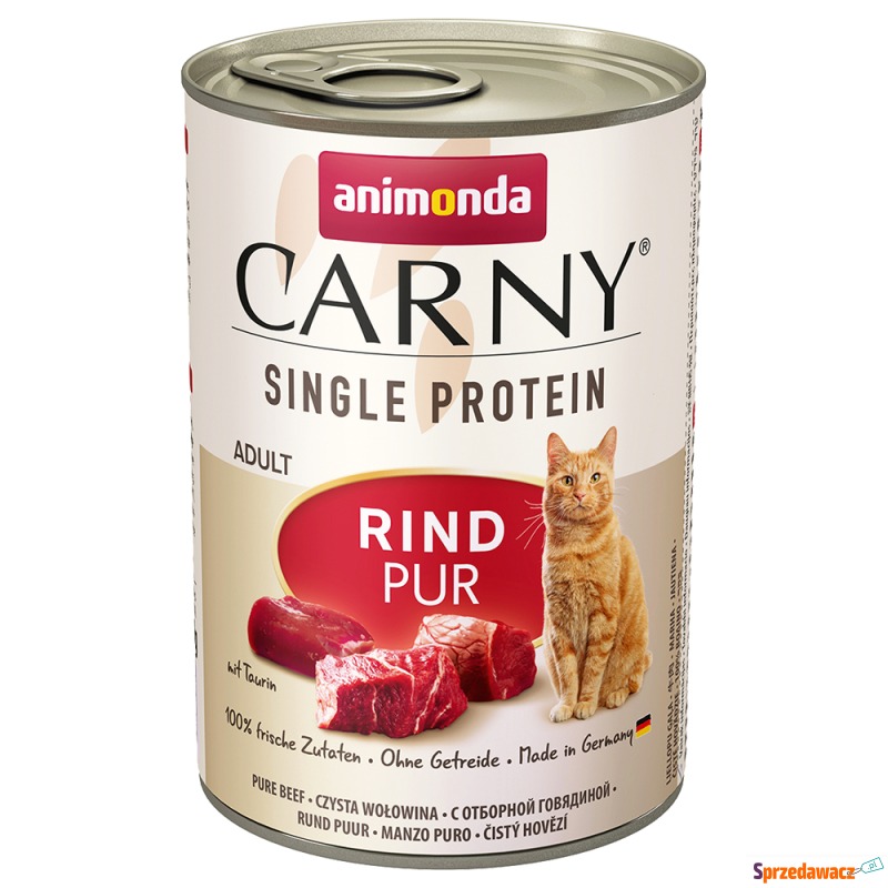 animonda Carny Single Protein Adult, 6 x 400 g... - Karmy dla kotów - Zamość