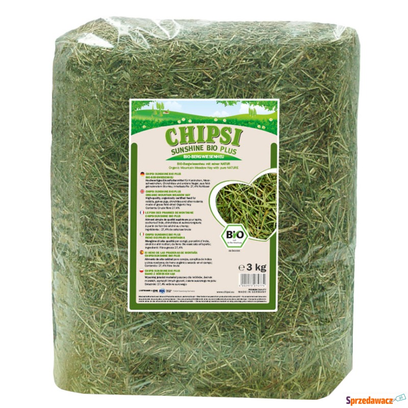 Chipsi Sunshine Bio siano łąkowe - 2 x 3 kg - Akcesoria - Katowice