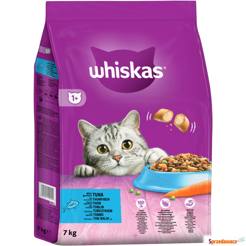 Whiskas 1+ z tuńczykiem - 7 kg - Karmy dla kotów - Gniezno