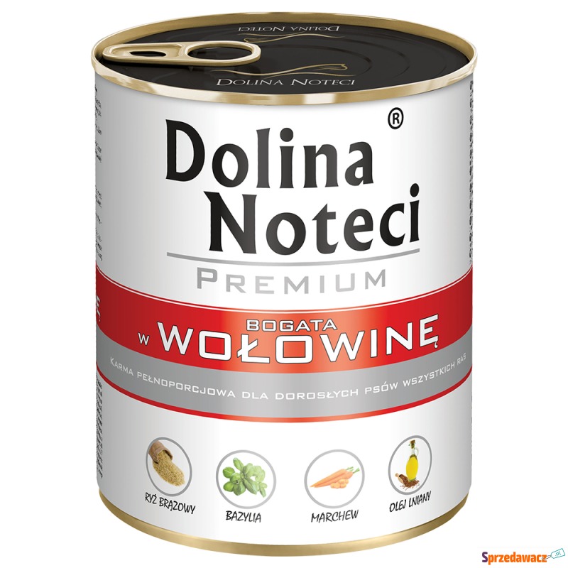 Dolina Noteci Premium, 24 x 800 g - Wołowina - Karmy dla psów - Kielce