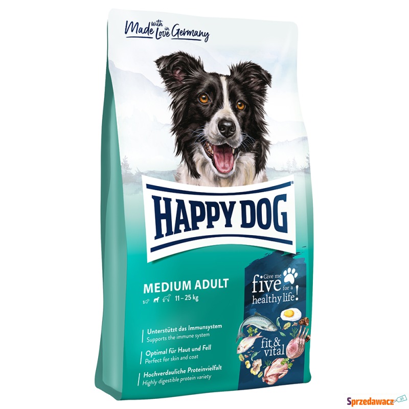 Happy Dog Supreme fit & vital Medium Adult - 12... - Karmy dla psów - Elbląg