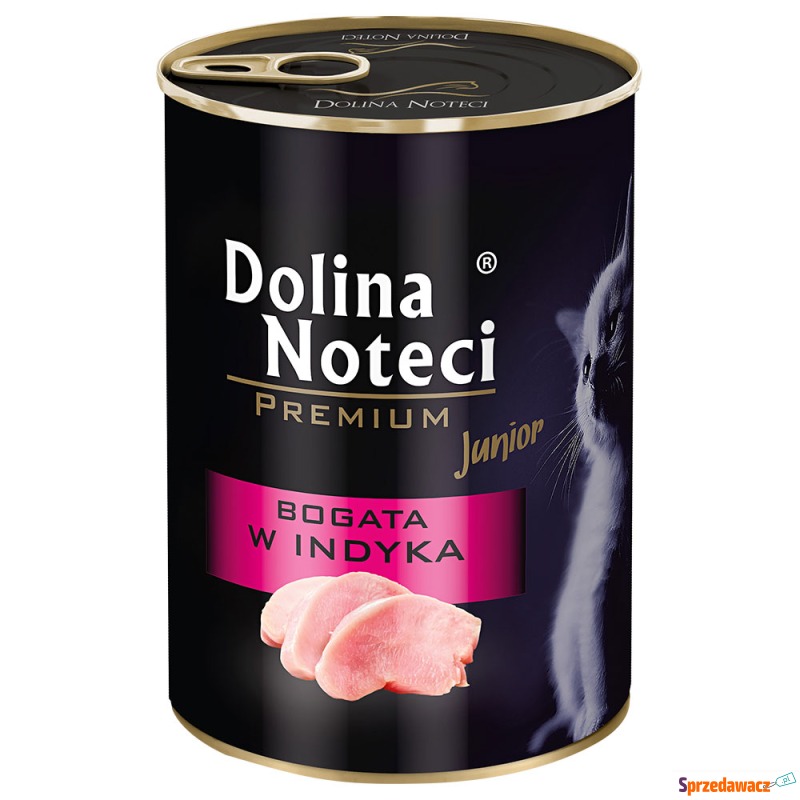 Dolina Noteci Premium Junior, 24 x 400 g - Bogata... - Karmy dla kotów - Wrocław