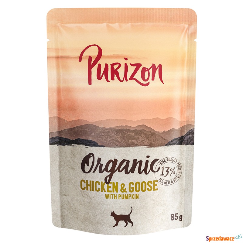 Purizon Organic, 6 x 85 g - Biokurczak z biog... - Karmy dla kotów - Konin